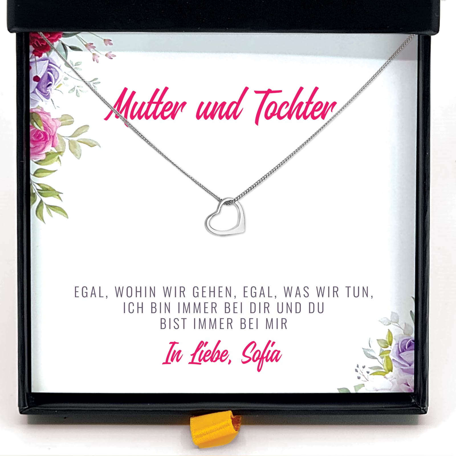 Mutter und Tochter - Halskette