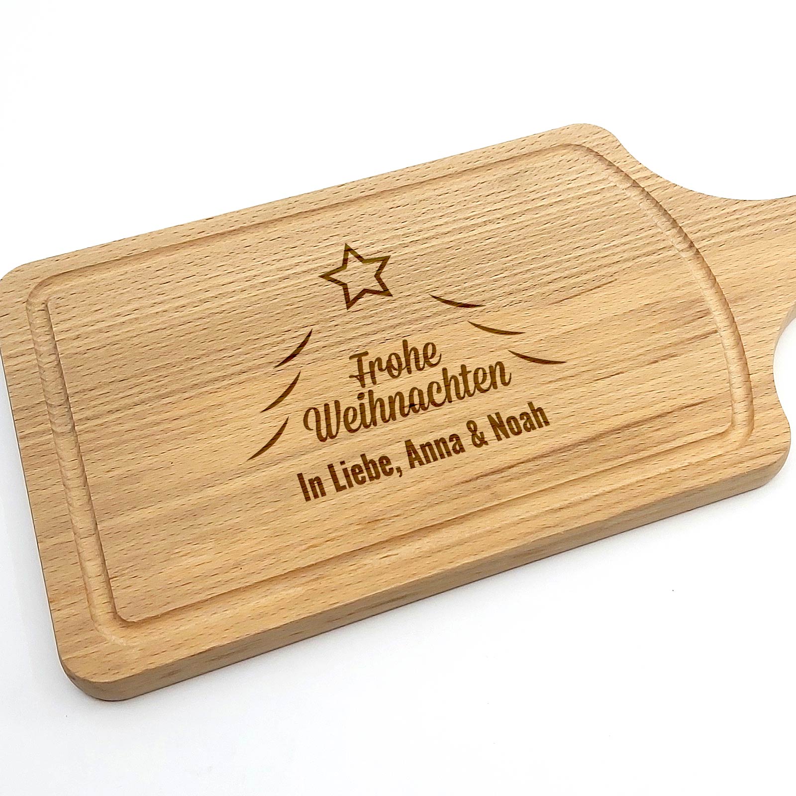 Frohe Weinachten - Schneidebrett