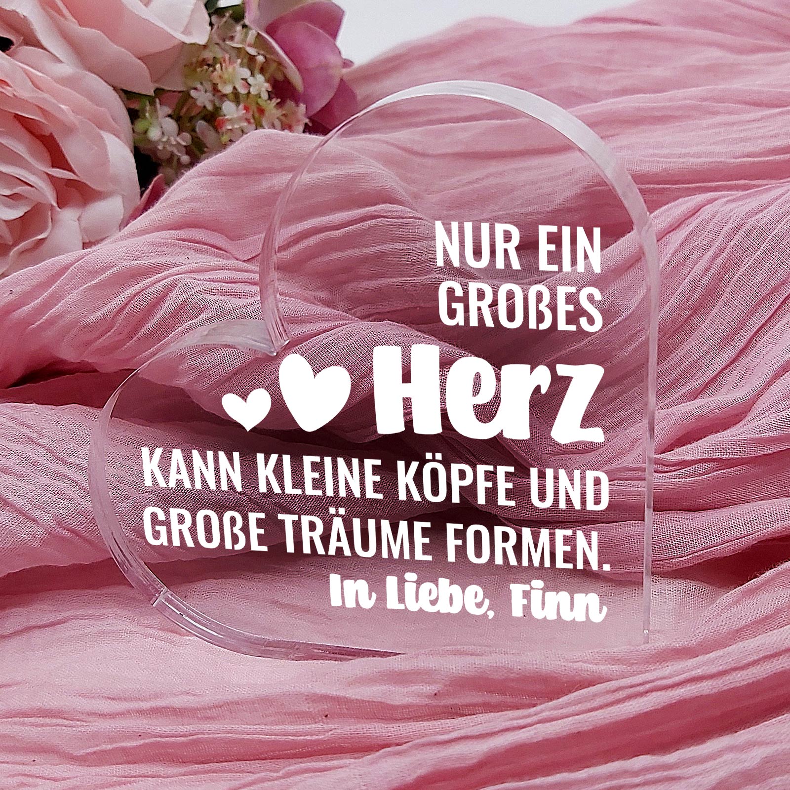 Ein großes Herz für kleine Köpfe – Geschenk für Lehrer*innen und Erzieher*innen