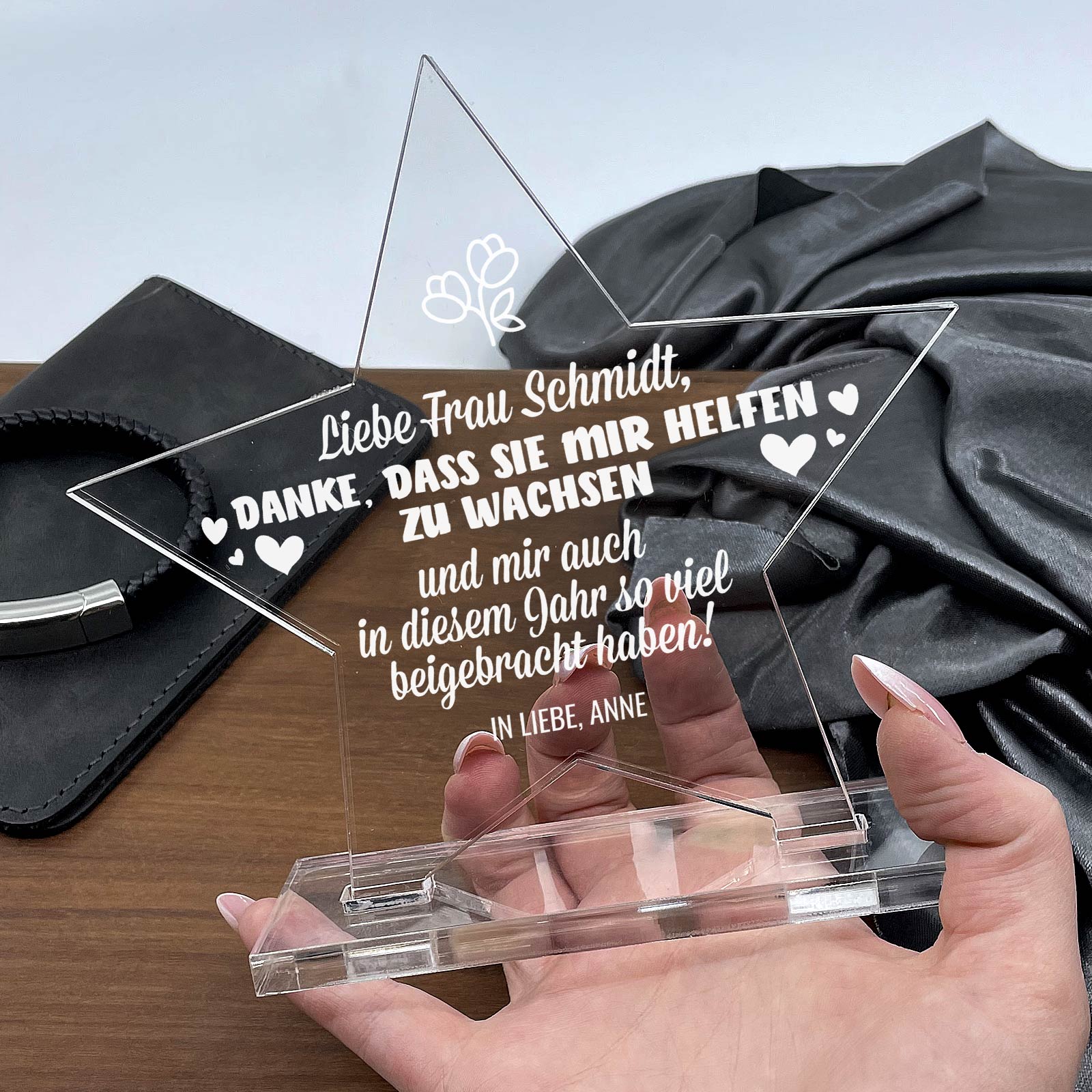 Danke, dass Sie mir beim Wachsen helfen – Stern-Auszeichnung!