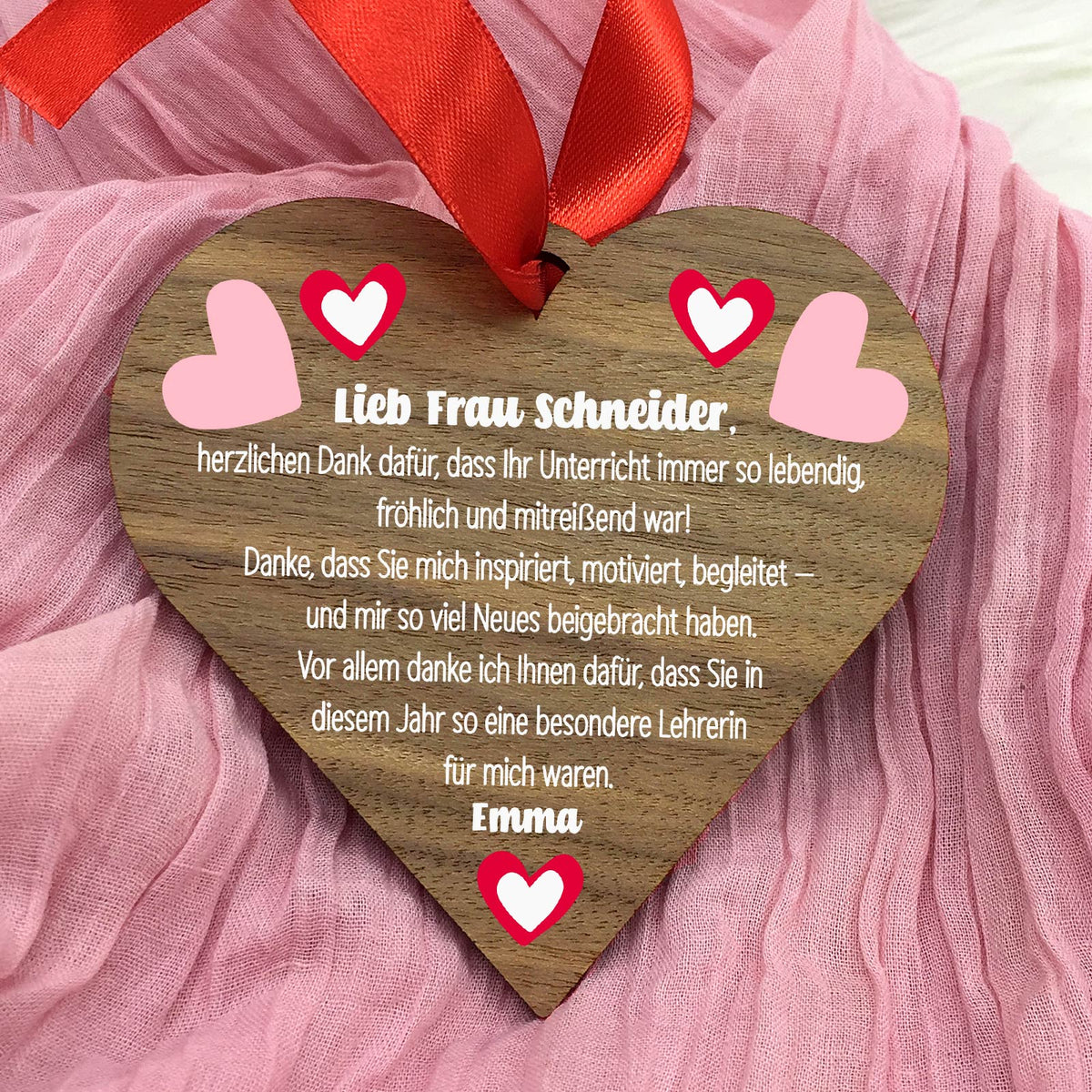 Danke für all die schönen Momente – Geschenk für Lehrer*innen