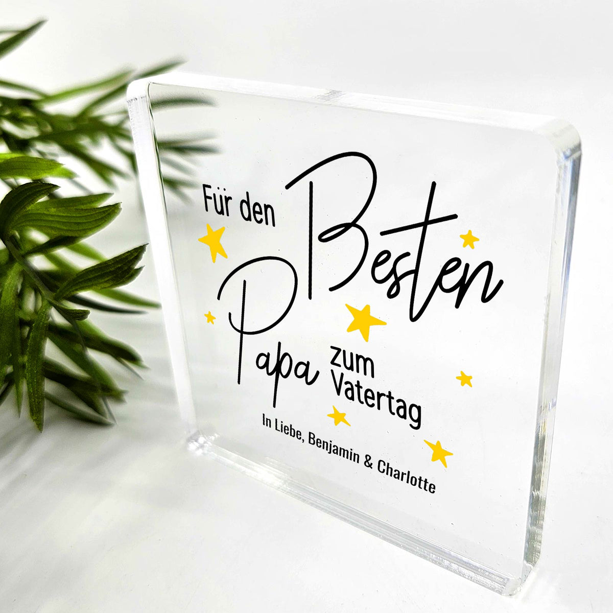 Vatertagsgeschenk aus Plexiglas