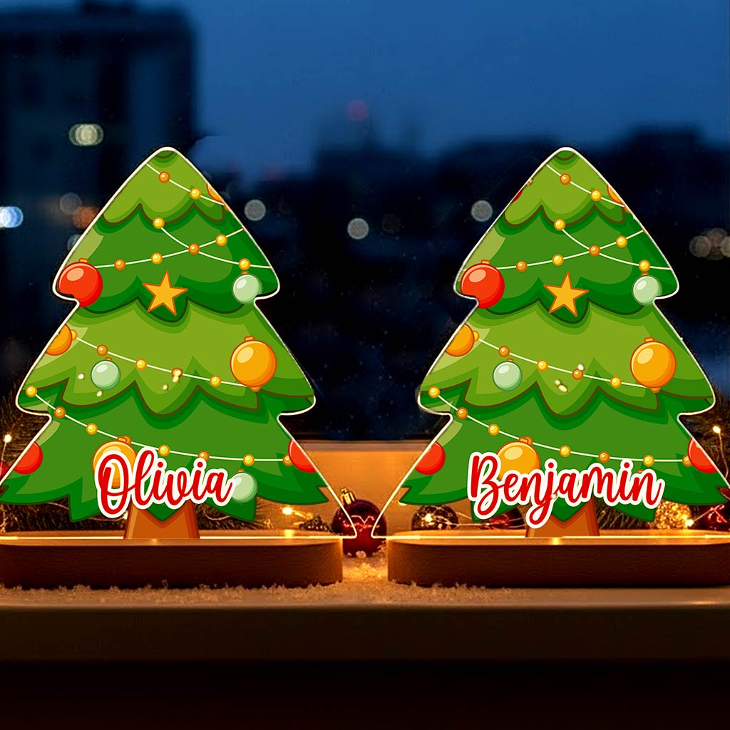 Cartoon-Weihnachtsbaum – LED-Lampe