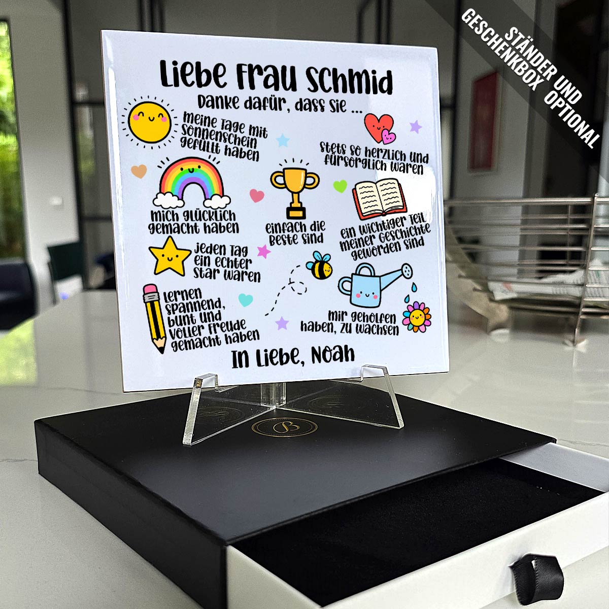 Danke dafür, dass Sie ... – Geschenkidee für Lehrerinnen