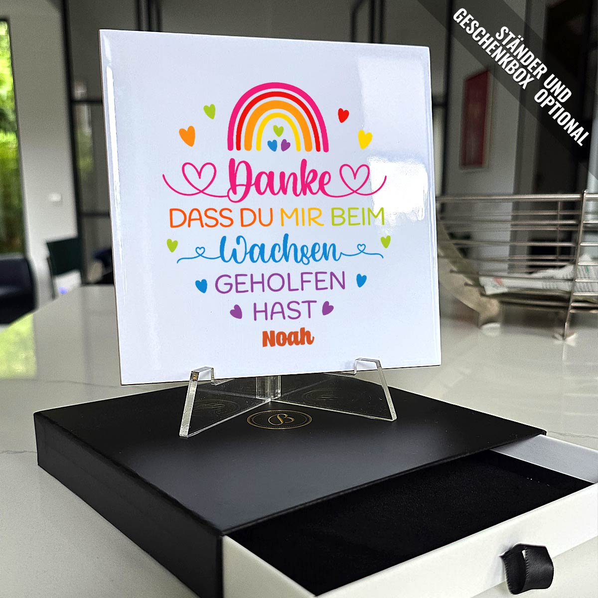 Danke - Keramikkachel