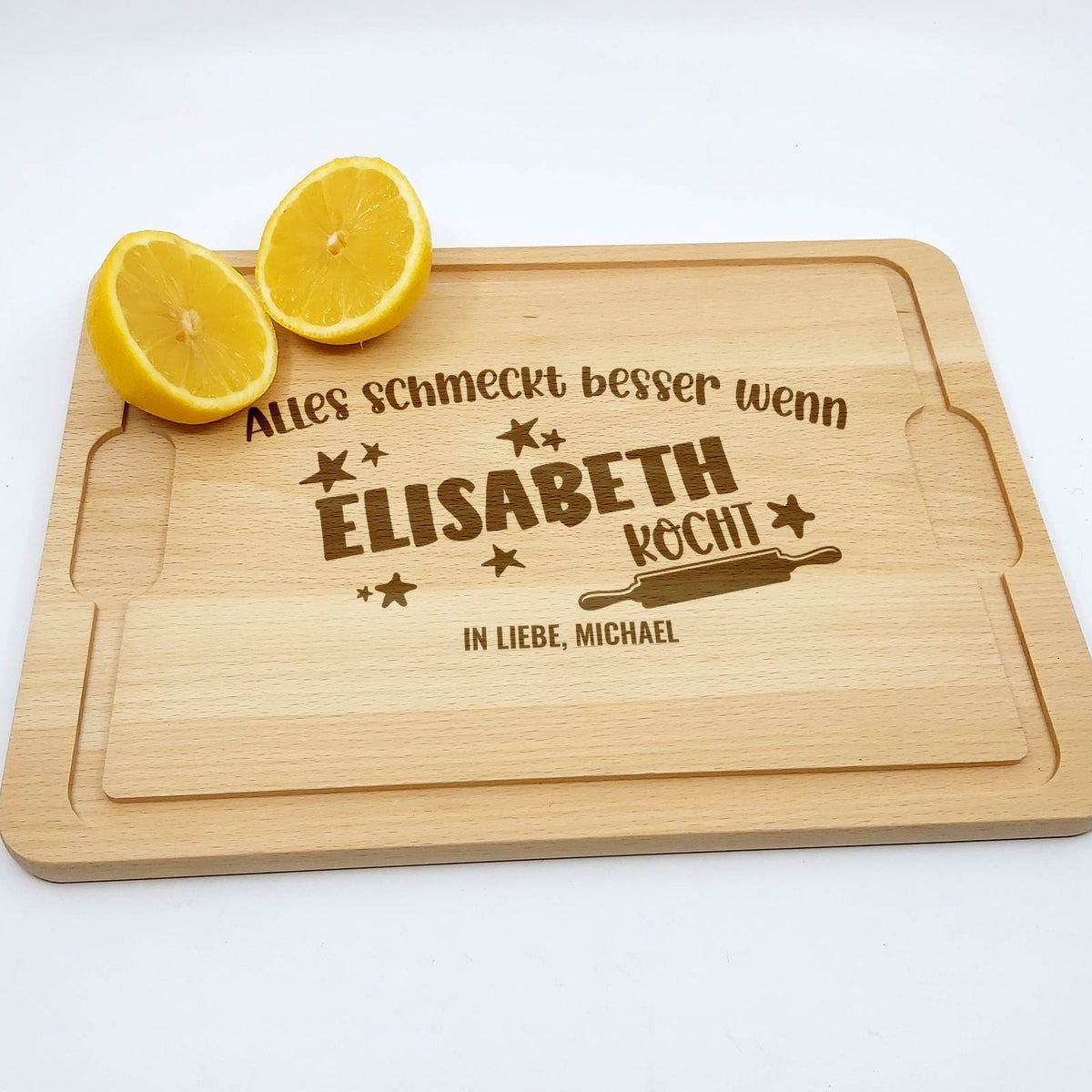 Wenn ... kocht Schneidebrett