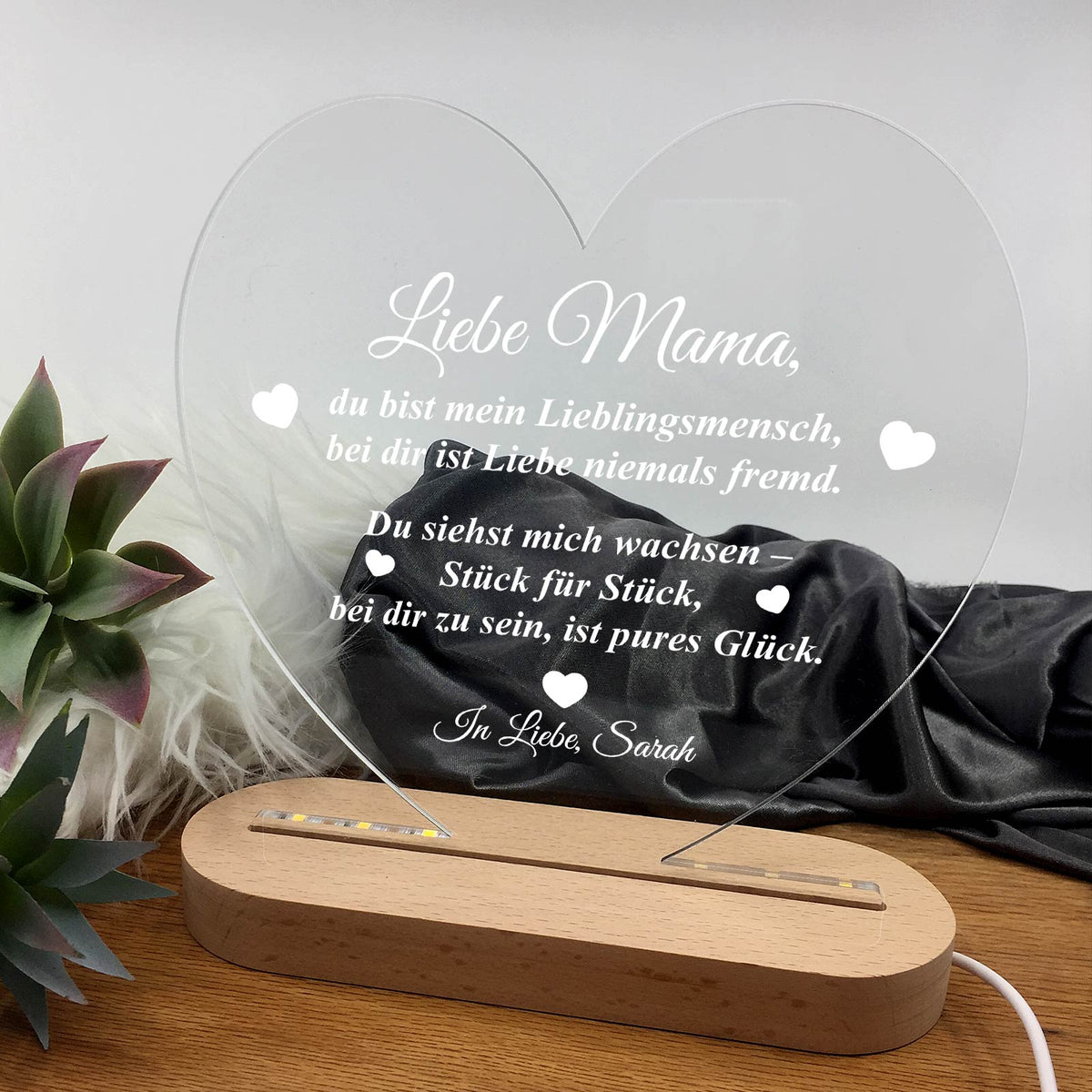 Mein Lieblingsmensch – LED-Lampe