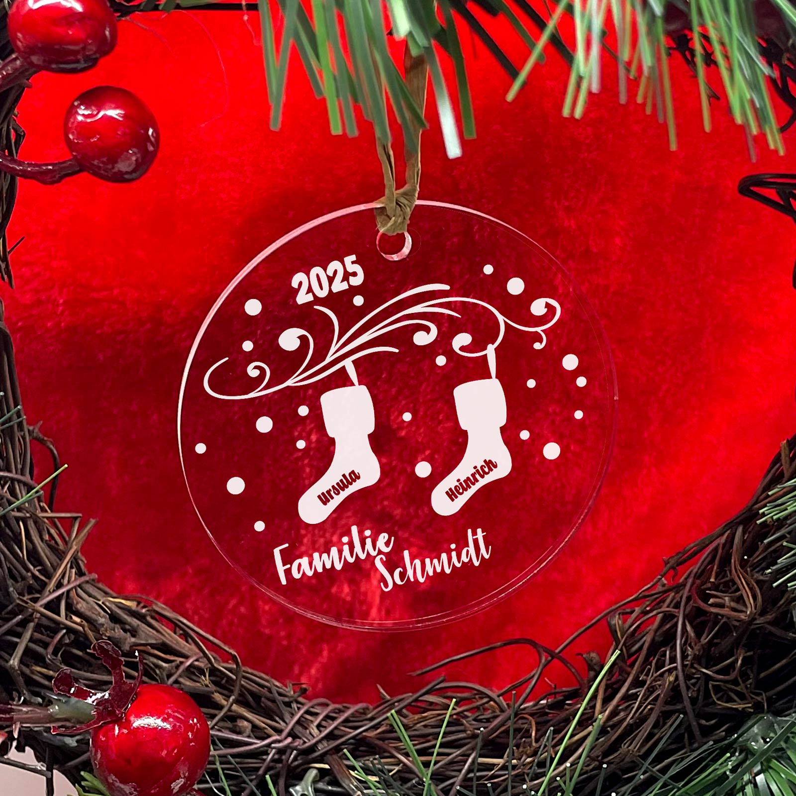 Weihnachtssocken - Weihnachtsdeko