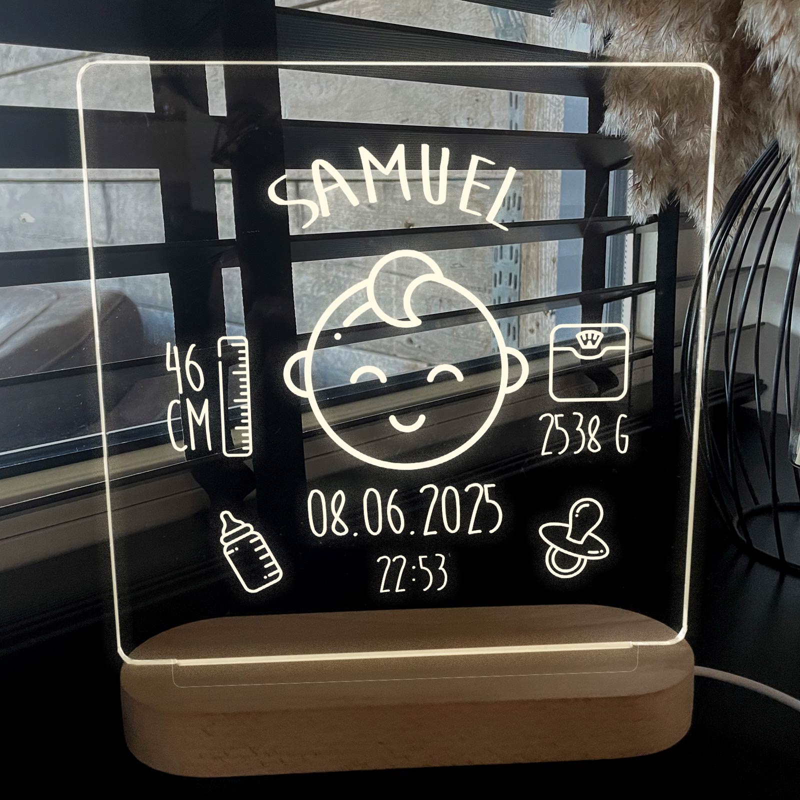 LED-Lampe zur Geburt