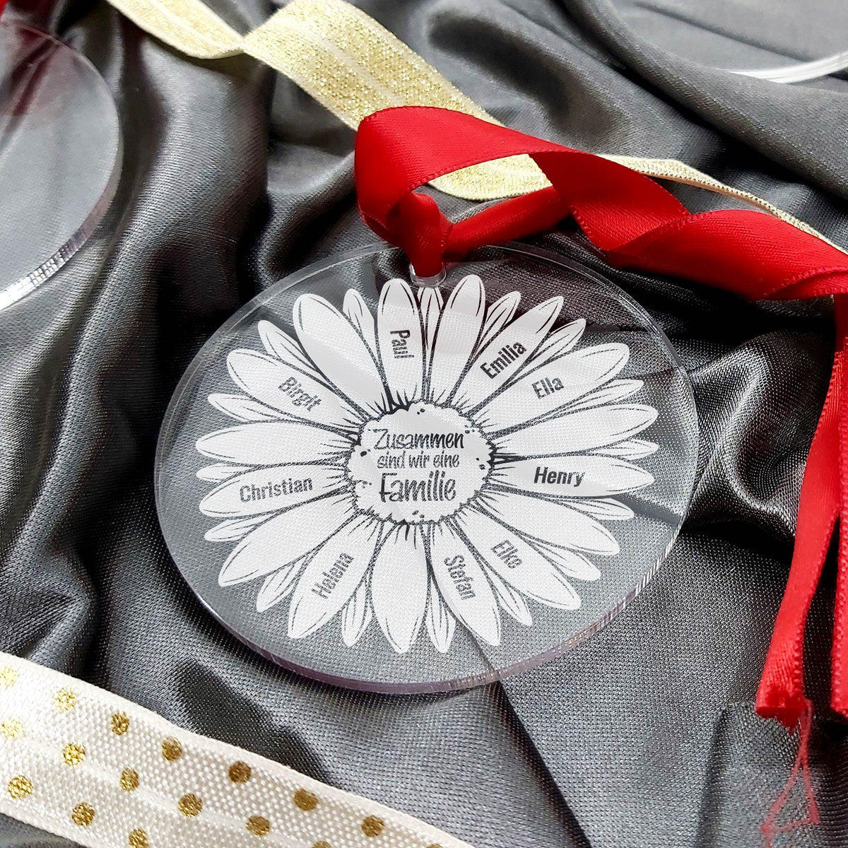 Familienblume - Weihnachtsdeko