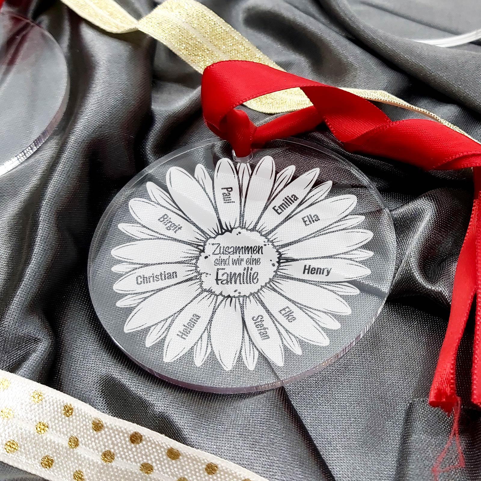 Familienblume - Weihnachtsdeko