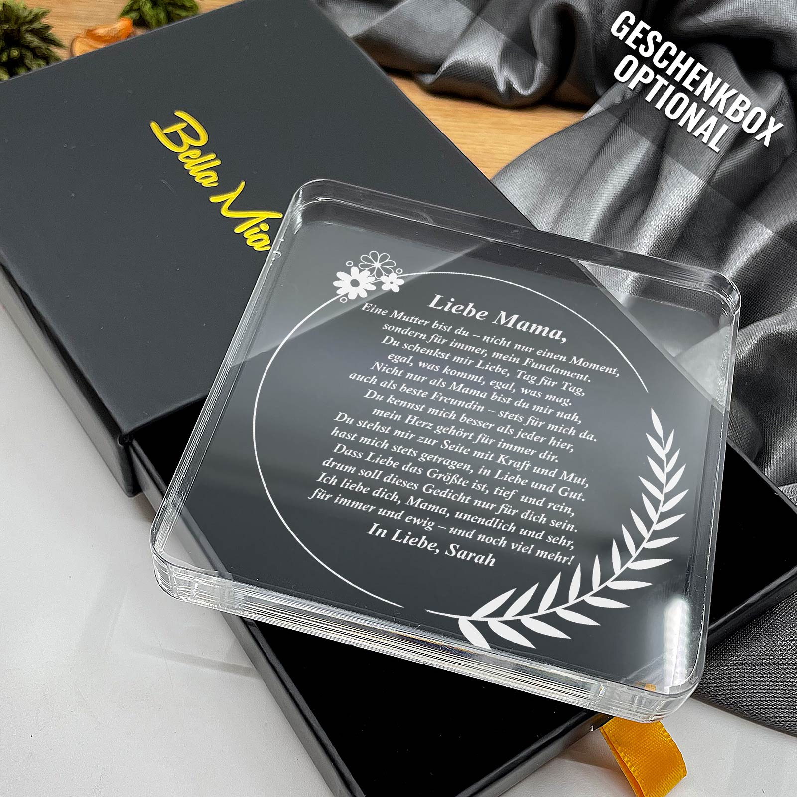 Für immer dein kleines Wunder – Plexiglasplakette