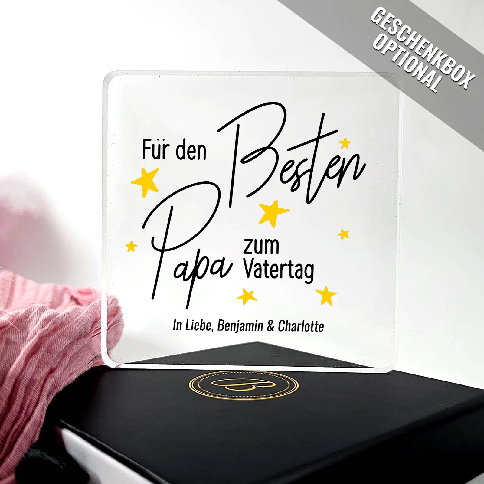 Vatertagsgeschenk aus Plexiglas