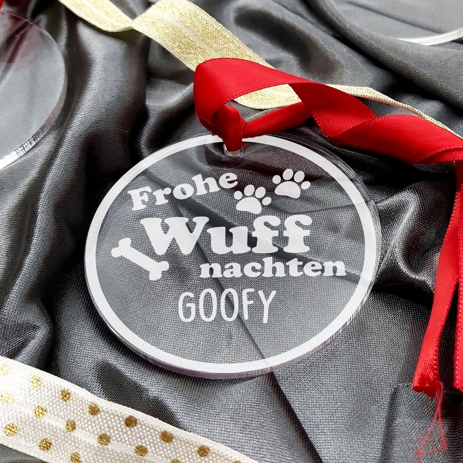 Frohe Wuffnachten - Weihnachtsdeko