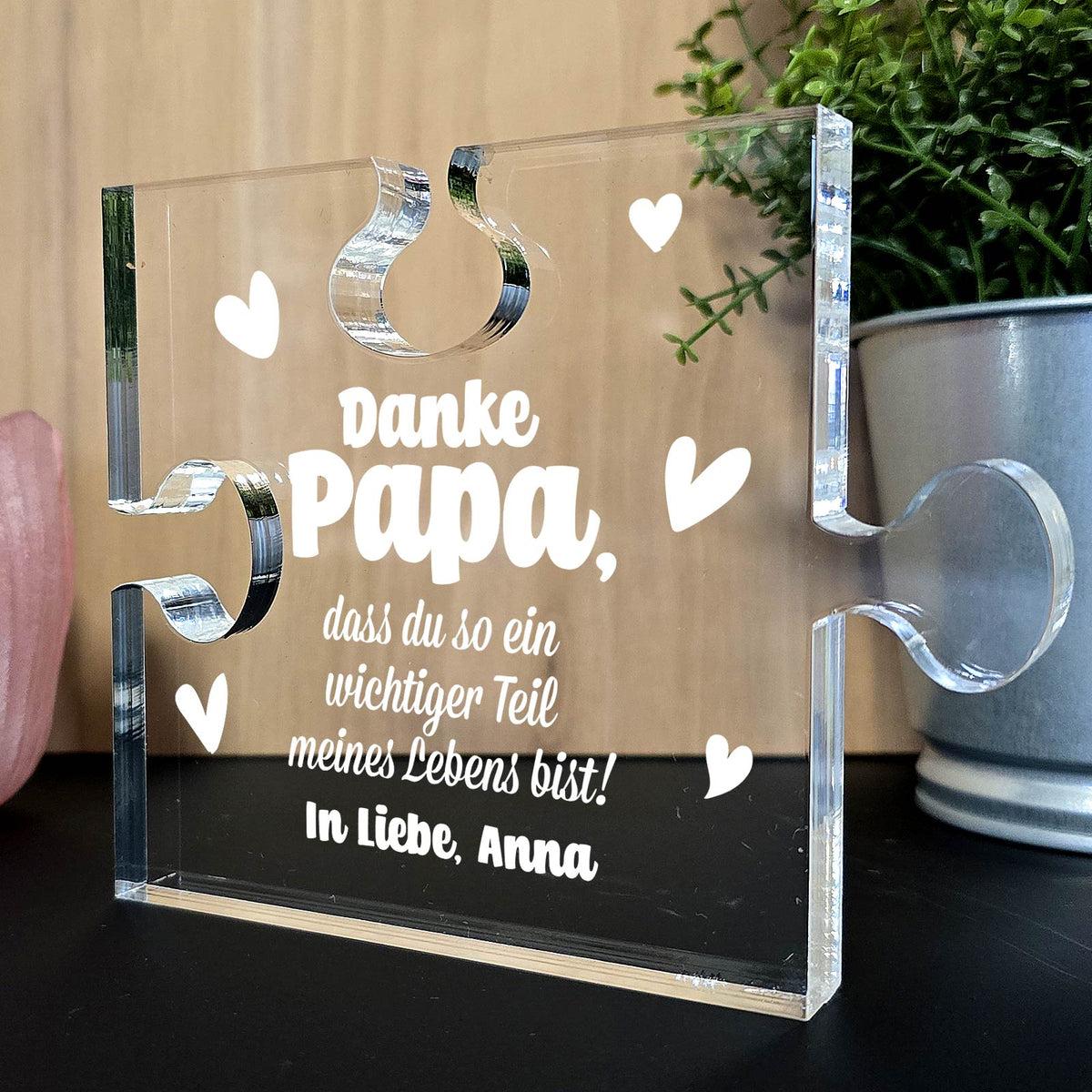 Wichtiger Teil meines Lebens - Plexiglas-Puzzle Teil