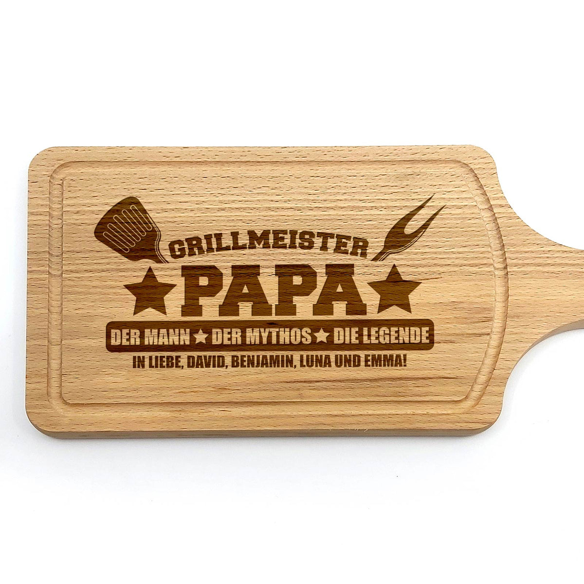 Grillmeister Papa Schneidebrett