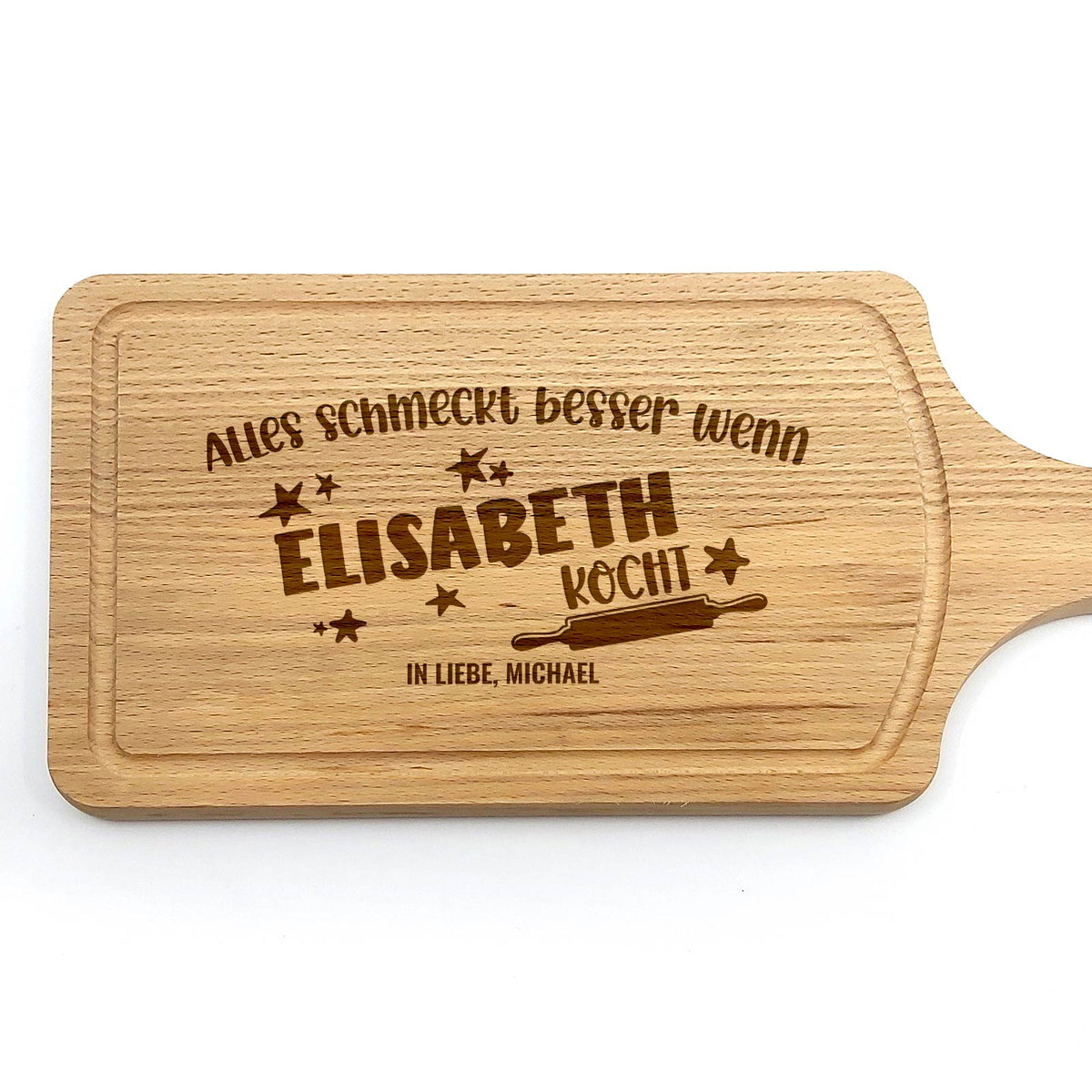 Wenn ... kocht Schneidebrett