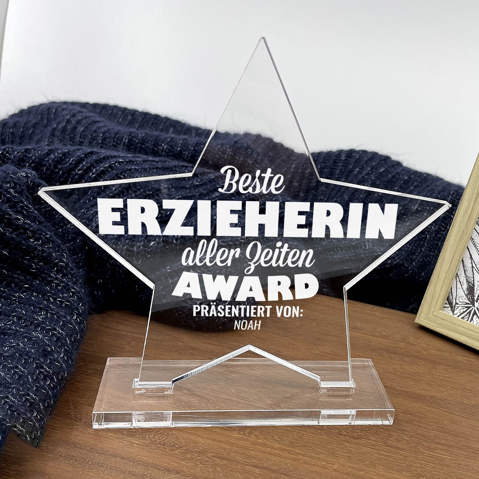 Star Award – Geschenk für die beste Lehrerin / den besten Lehrer