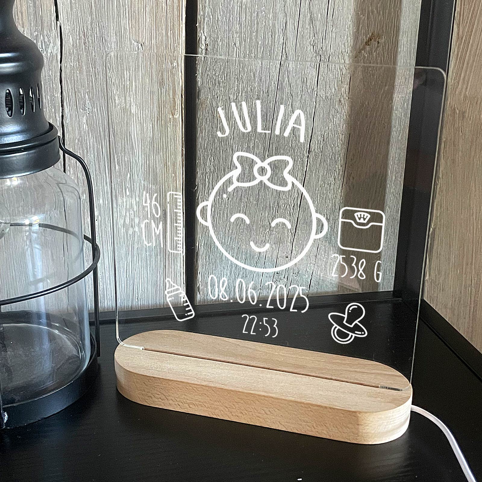 LED-Lampe zur Geburt