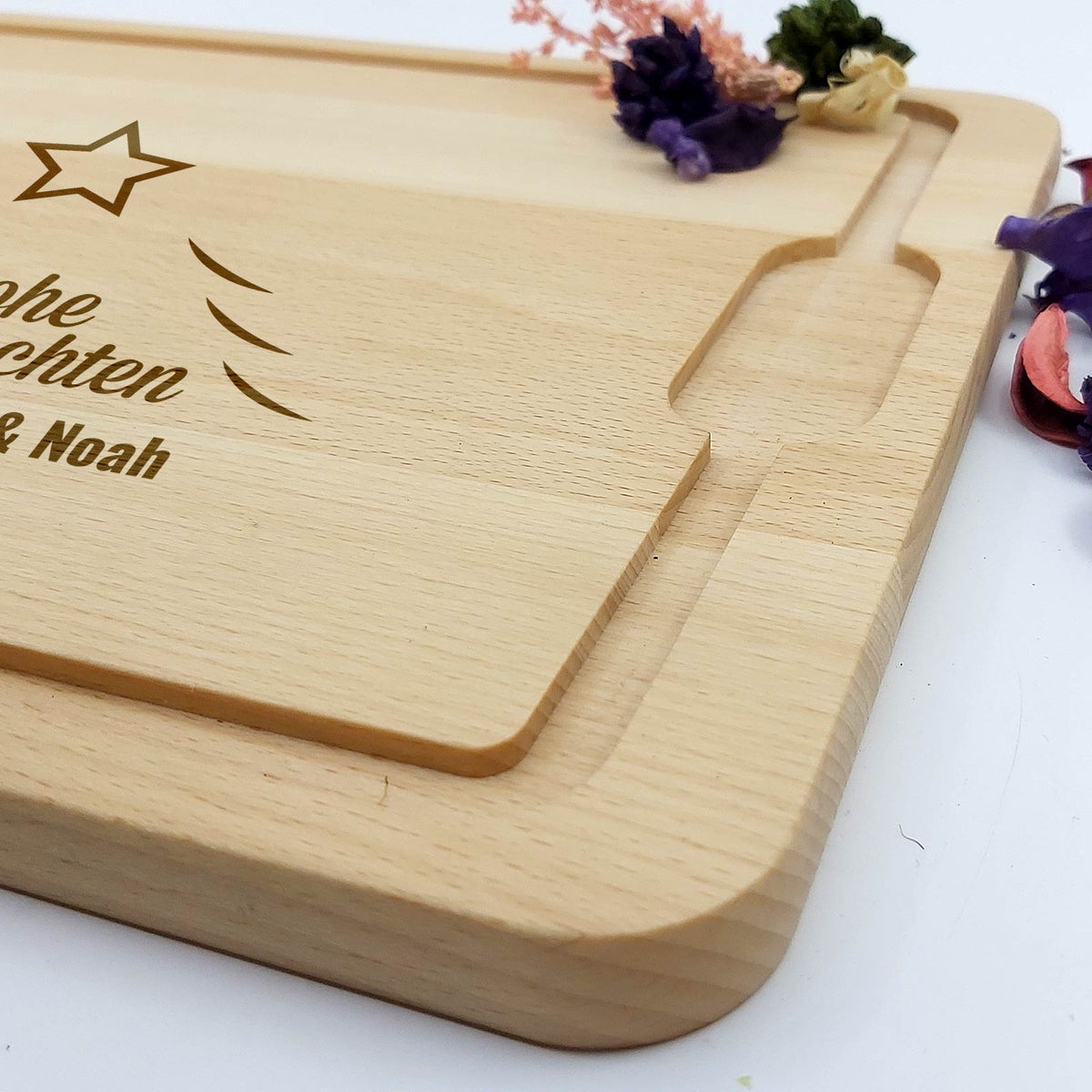 Frohe Weinachten - Schneidebrett