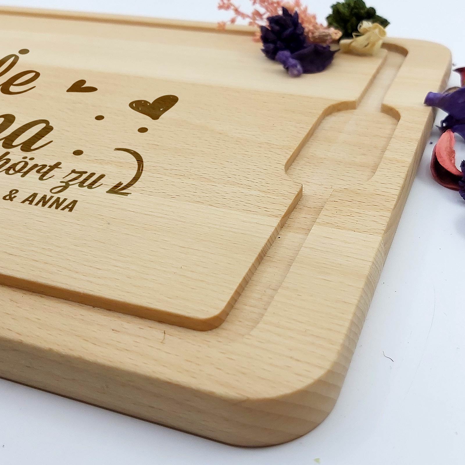 Schneidebrett „Dieser tolle Papa / Opa gehört zu …“