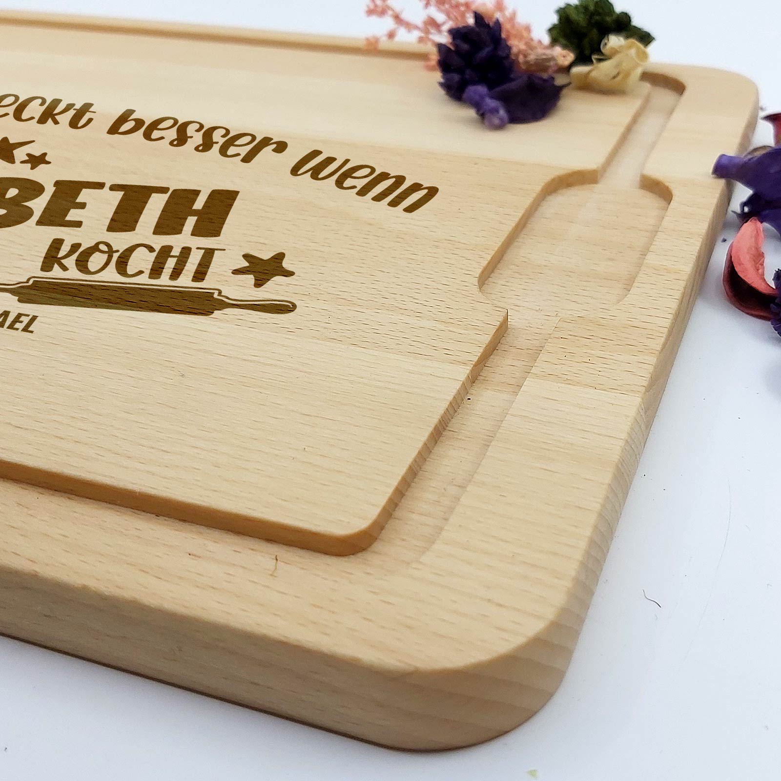 Wenn ... kocht Schneidebrett