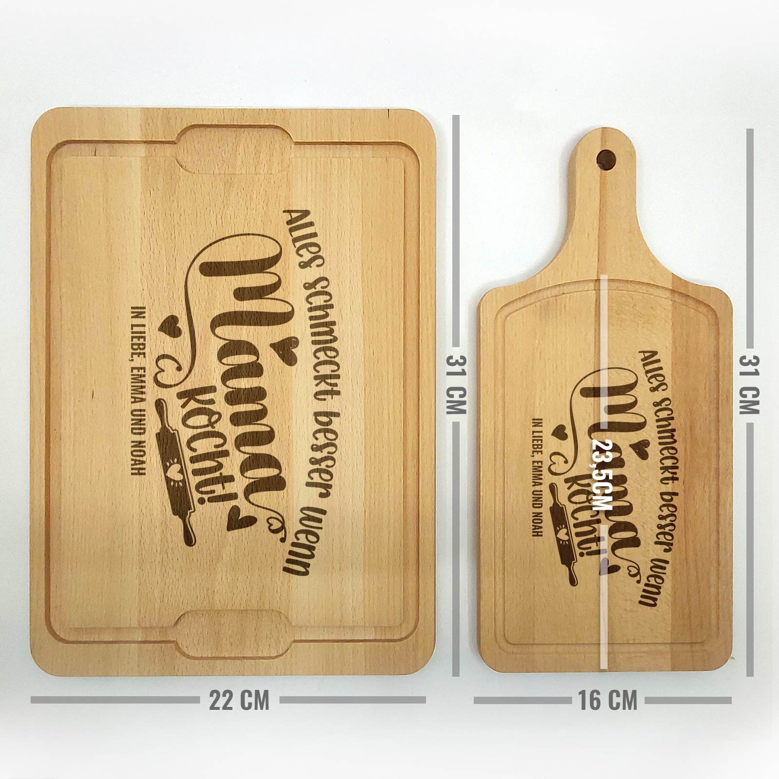 Wenn Mama kocht - Schneidebrett