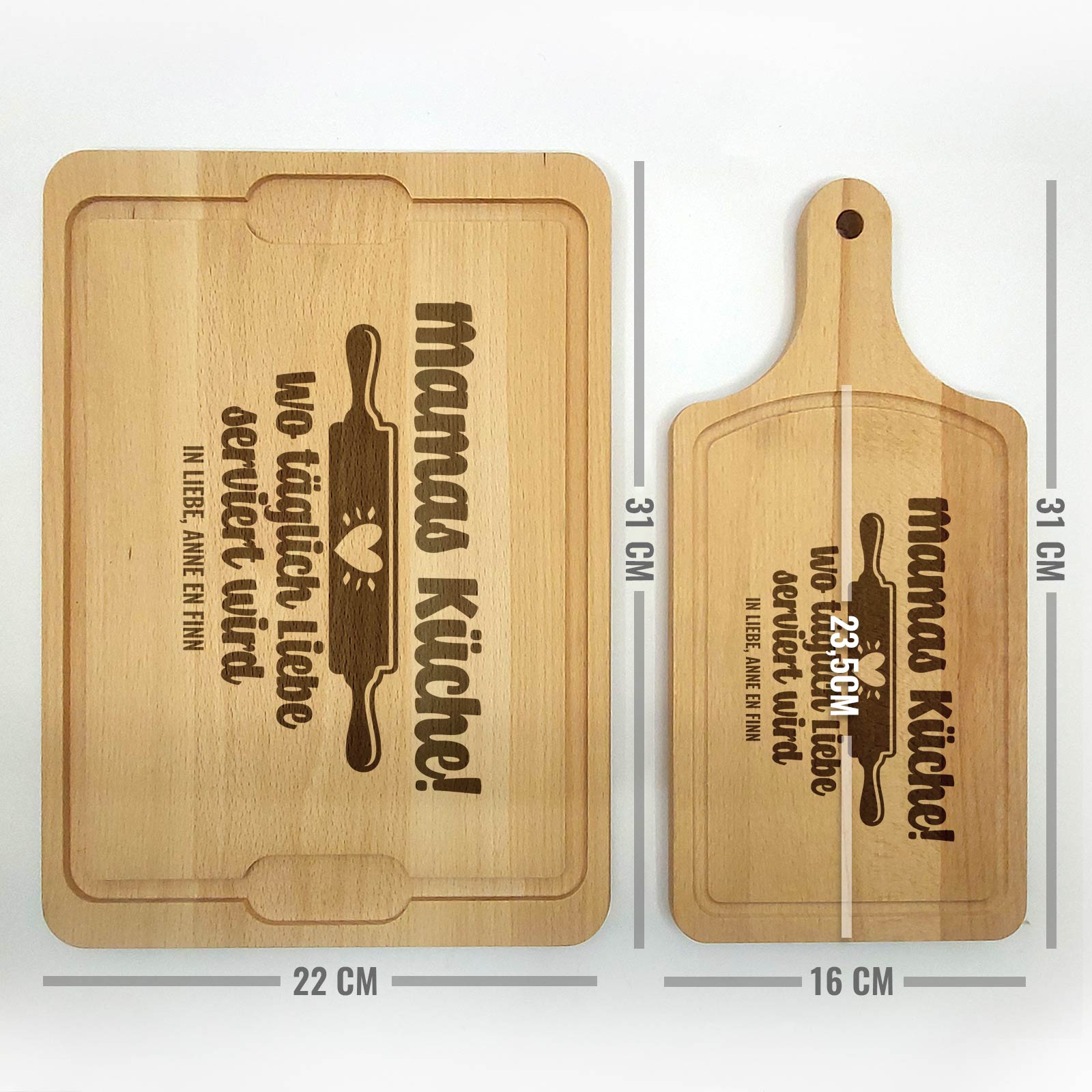 Mamas Küche - Schneidebrett