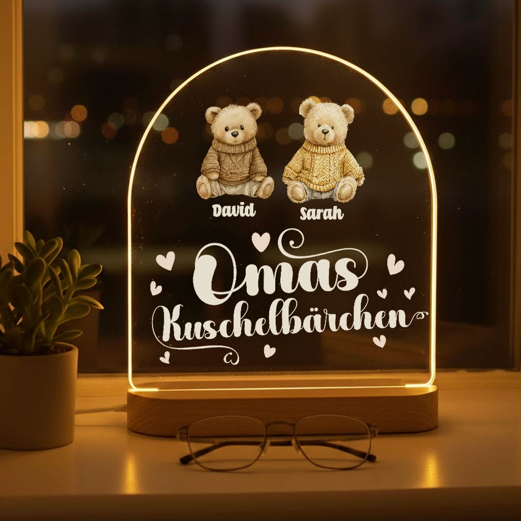 Omas Kuschelbärchen - Led-lampe