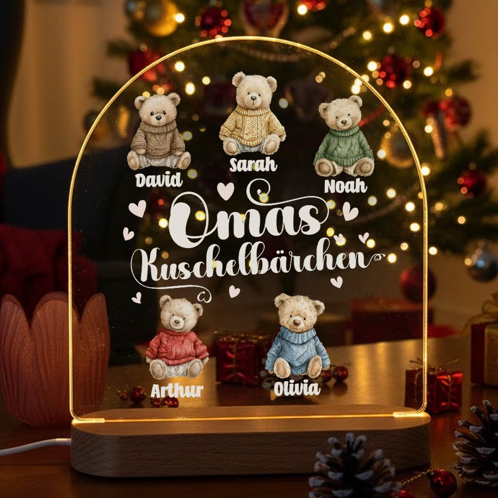 Omas Kuschelbärchen - Led-lampe