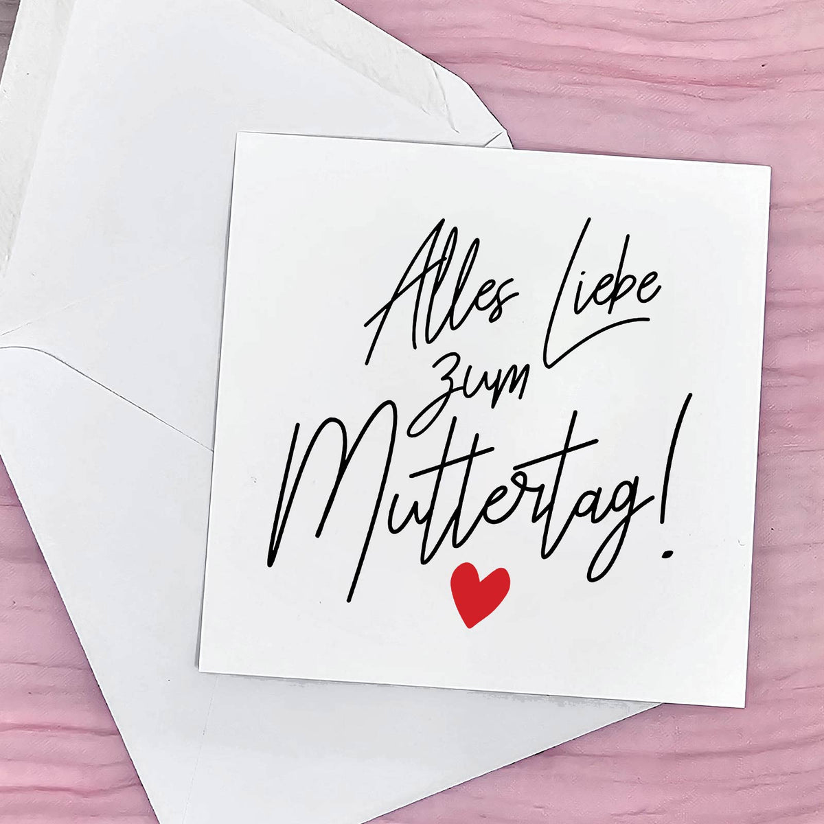 Muttertag-Postkarte