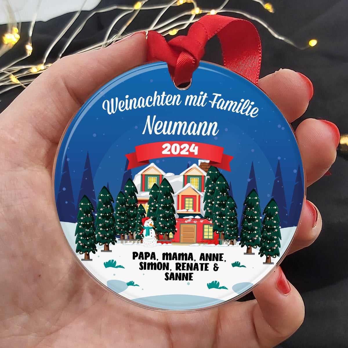 Weihnachten mit familie ... Weihnachtsdeko