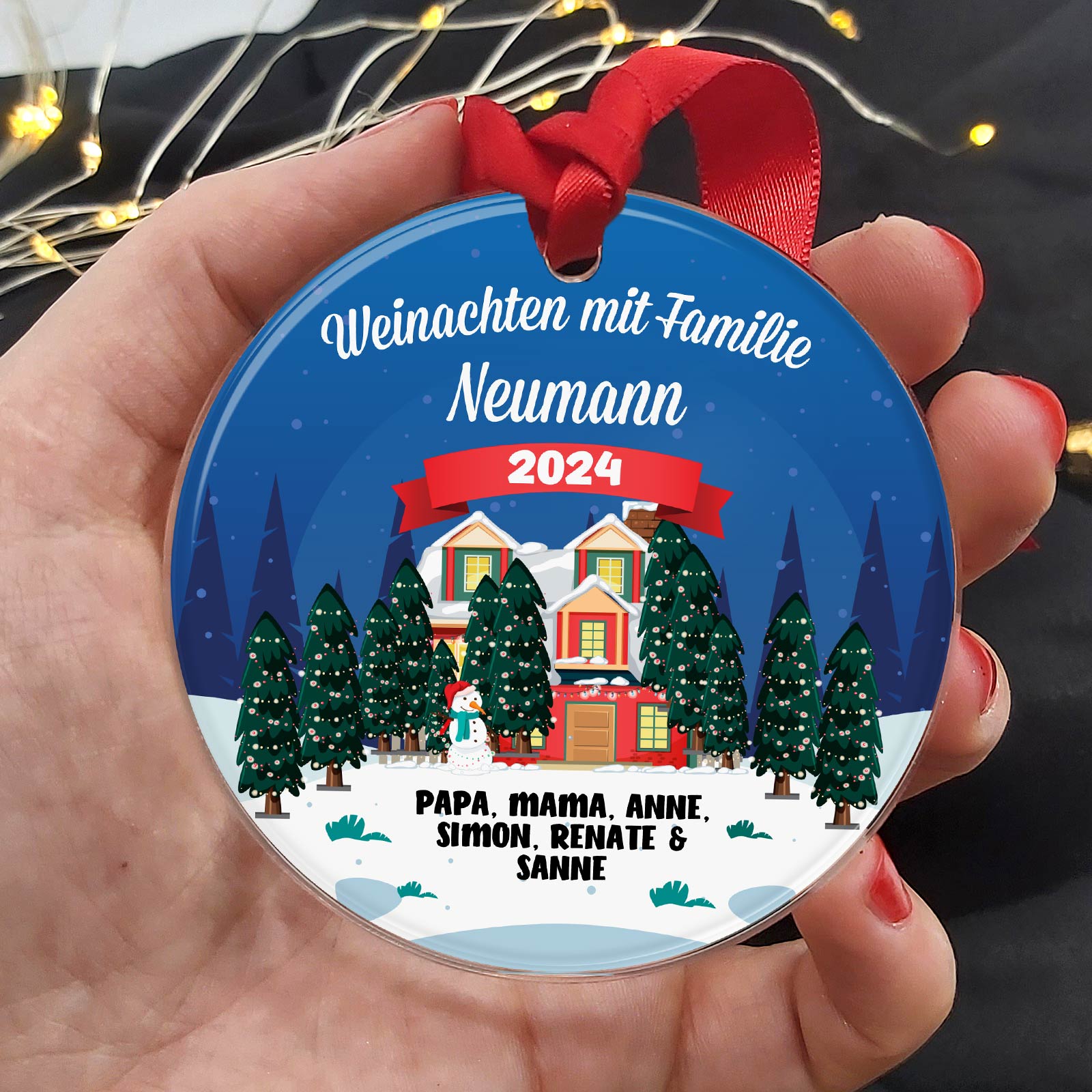 Weihnachten mit familie ... Weihnachtsdeko