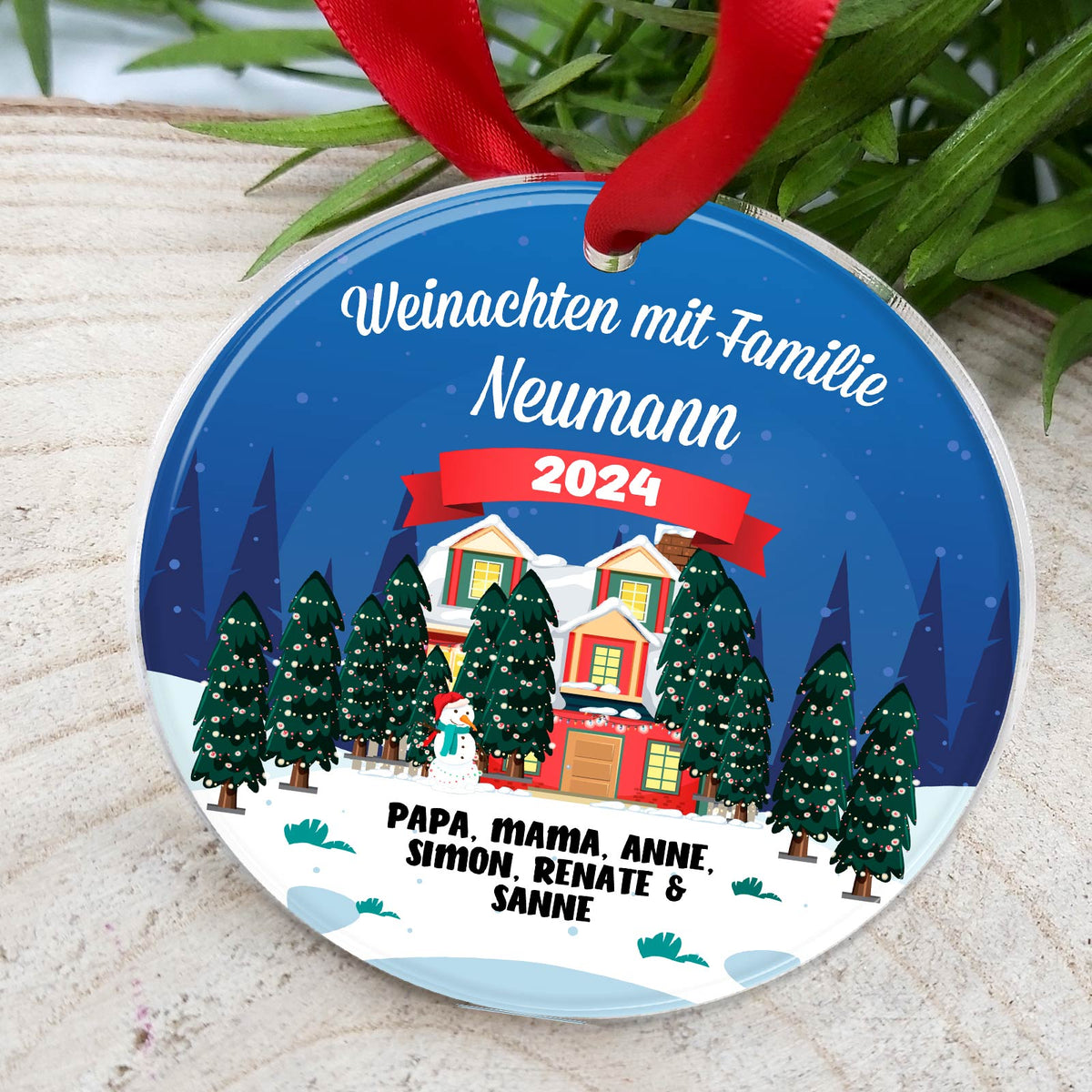 Weihnachten mit familie ... Weihnachtsdeko