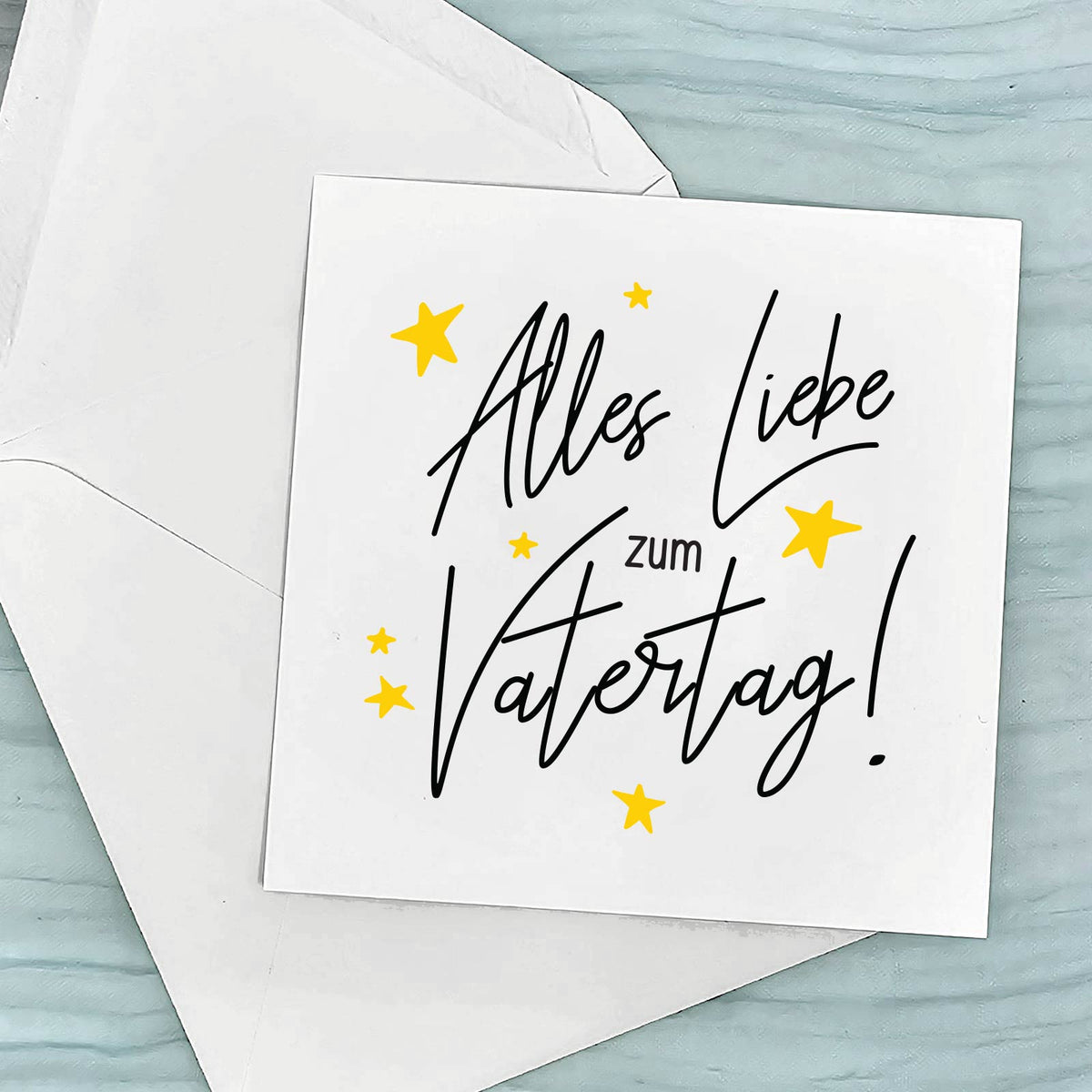 Vatertag-Postkarte